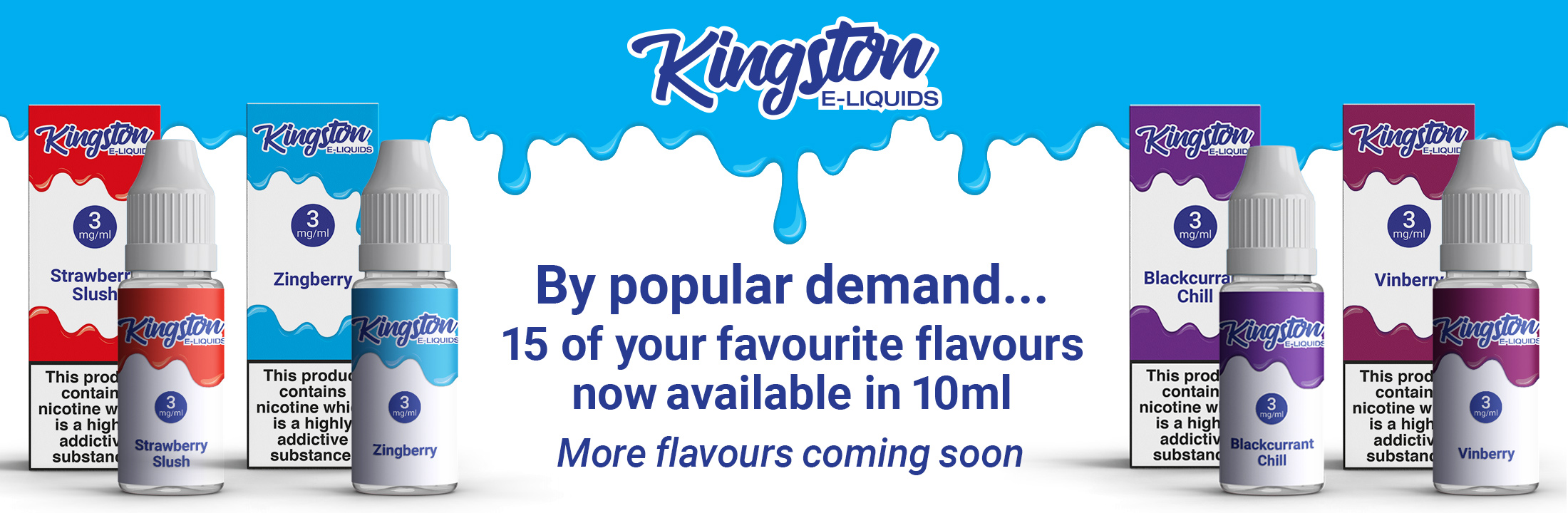 Kingston 10ml e-liquids