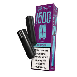 Pod Salt Pyne Twin Pack Pods 1500 Puffs - 2 x 2ml - Blue Raspberry
