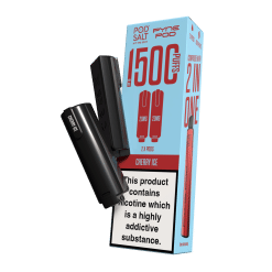 Pod Salt Pyne Twin Pack Pods 1500 Puffs - 2 x 2ml - Cherry Ice