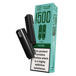 Pod Salt Pyne Twin Pack Pods 1500 Puffs - 2 x 2ml - Fresh Mint