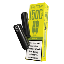 Pod Salt Pyne Twin Pack Pods 1500 Puffs - 2 x 2ml - Lemon Lime