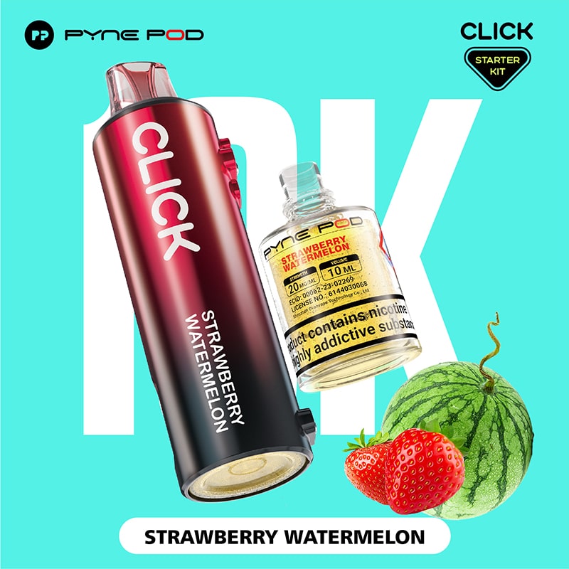 Pod Salt Pyne Click Replacement Pod - 10+2ml - STRAWBERRY WATERMELON