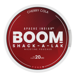 BOOM Nicotine Pouches by Apache Indian - Cherry Cola 20mg