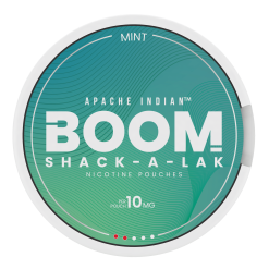 BOOM Nicotine Pouches by Apache Indian - Mint 10mg