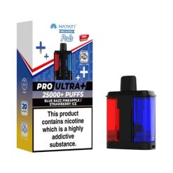 Hayati Pro Ultra+ 25K - Replacement Pod - Blue Razz Pineapple/Strawberry Ice