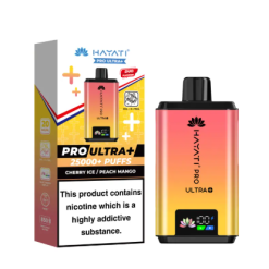 Hayati Pro Ultra+ 25K - Cherry Ice/Peach Mango