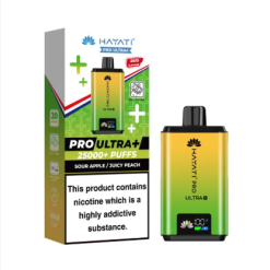 Hayati Pro Ultra+ 25K - Sour Apple/Juicy Peach